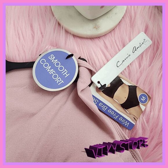 💖 NWT Carrie Amber Intimates Bra Set Wire-Free Medium 💖 - Picture 4 of 6